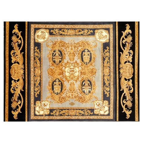 versace rug gold|Versace home catalog.